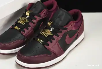 Hyperoad Dark Jordan 1 Beetroot Black Low 0630